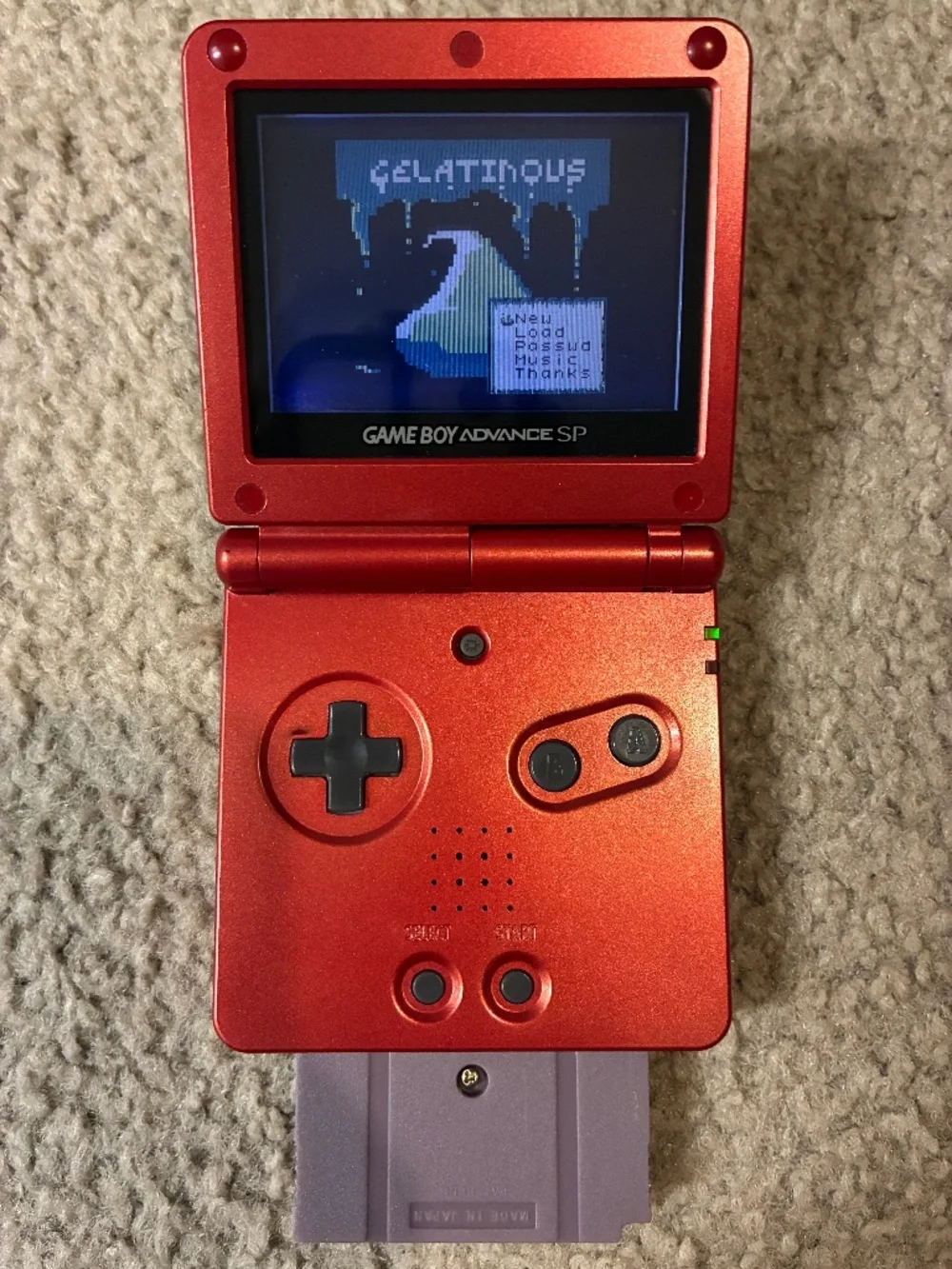 GELATINOUS HUMANITY LOST NINTENDO GAME BOY GB FANMADE ROMHACK HOME-BREW STEAM